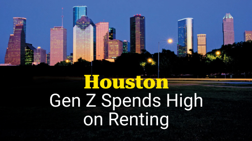 Houston Gen Z Spends All-Time High on Rents