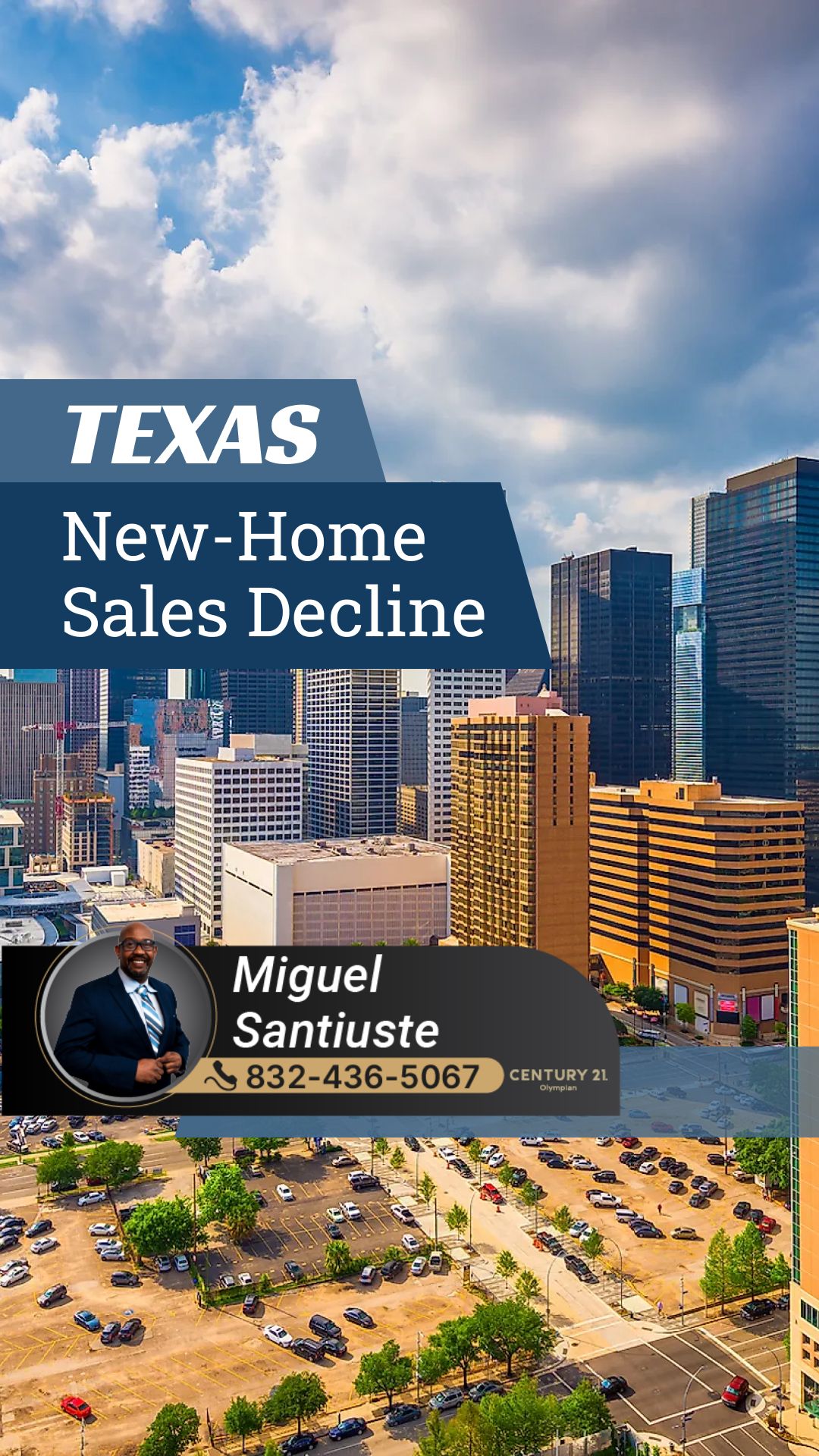 Texas New-Home Sales Decline in Major Markets