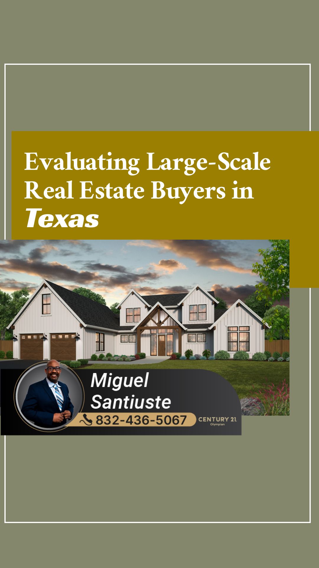 Limiting Large-Scale Buyers: Fixing Texas Housing?