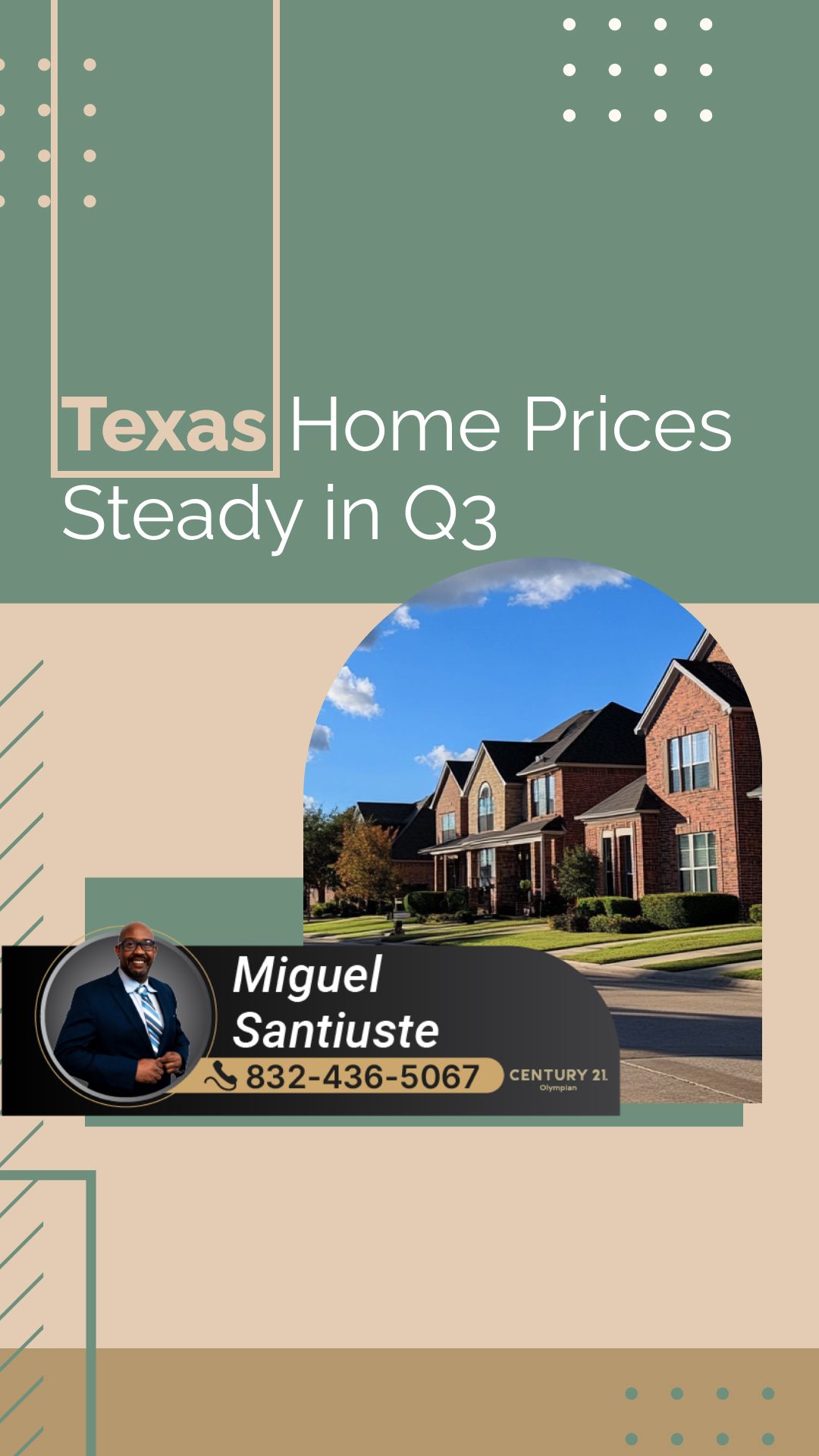 Texas Home Prices Steady Despite Rising Listings in Q3