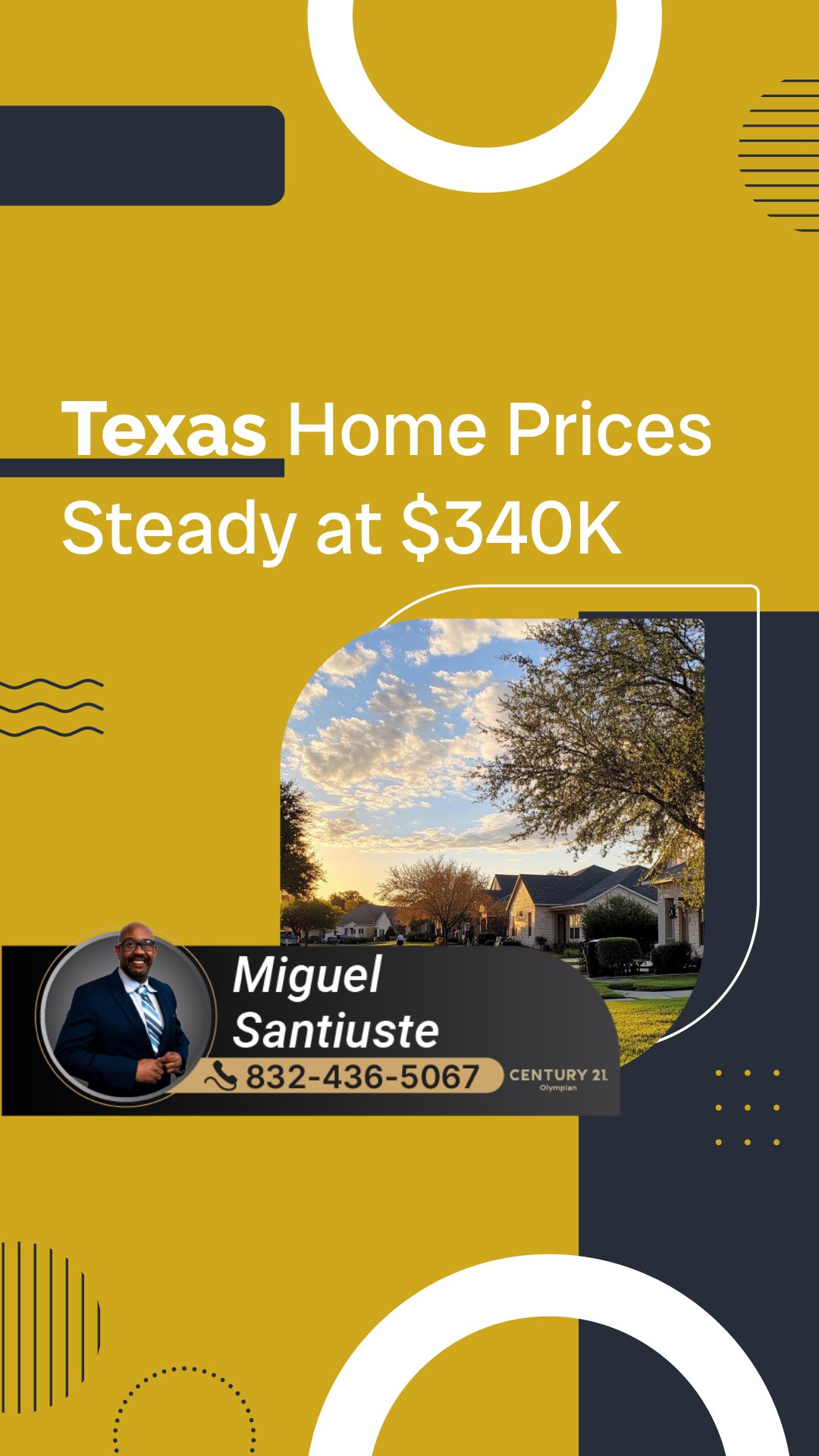 Texas Home Prices Steady at $340K